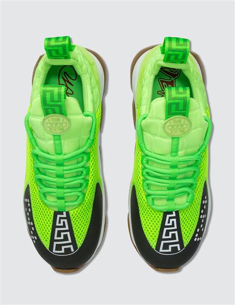 versace chain reaction lime green|Versace Lime Green Chain Reaction High.